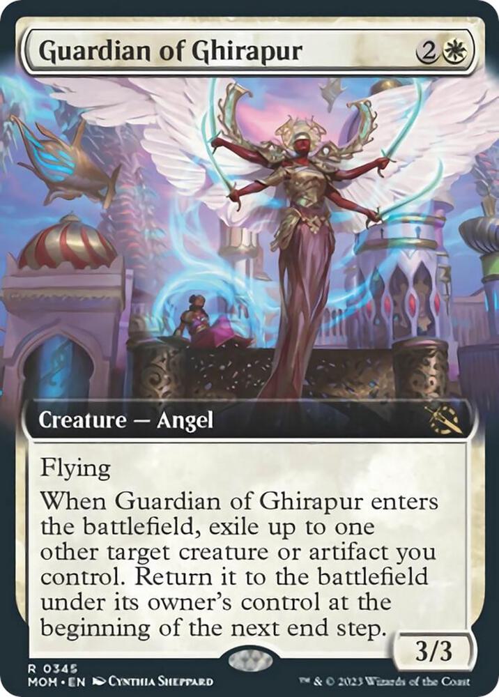 Guardian of Ghirapur (Extended Art) (345) [March of the Machine] [Extended Art]