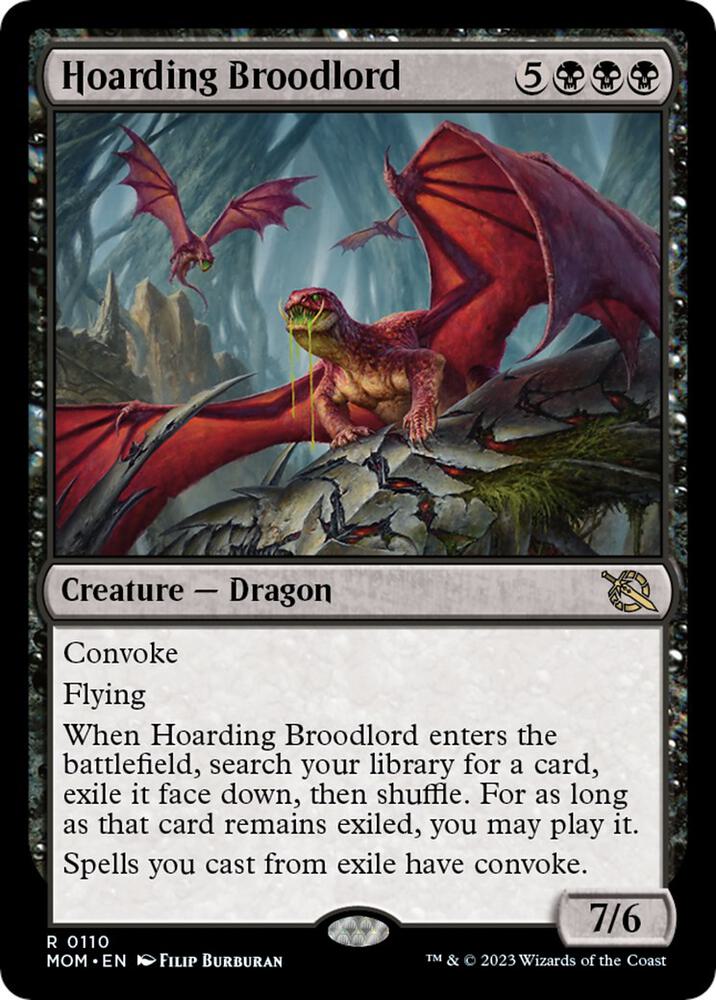 Hoarding Broodlord (110) [March of the Machine]