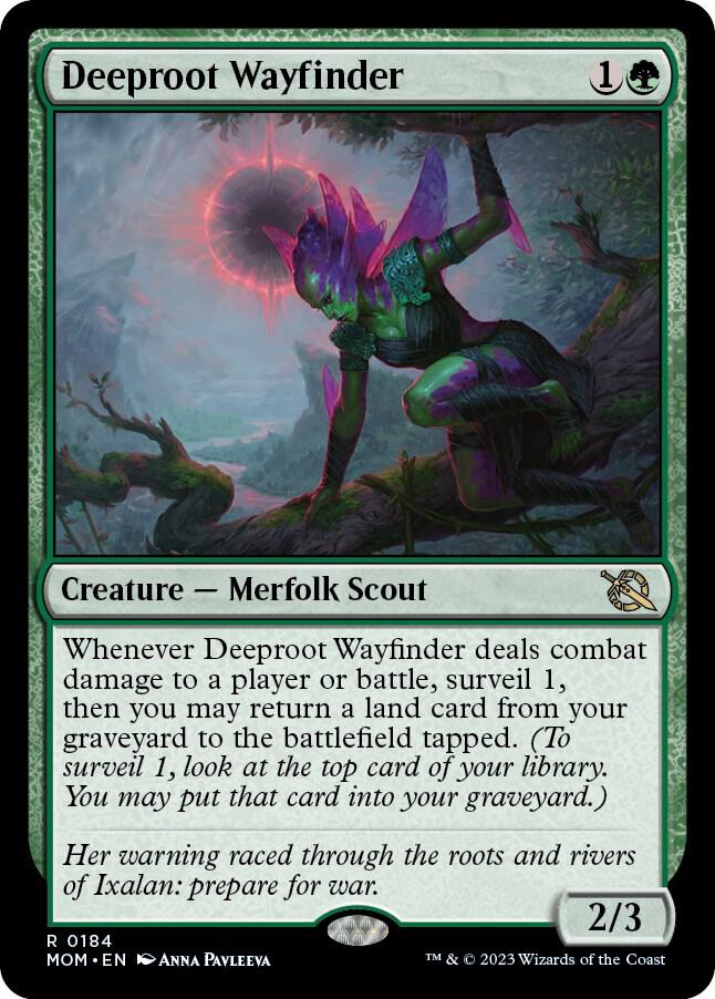 Deeproot Wayfinder (184) [March of the Machine]