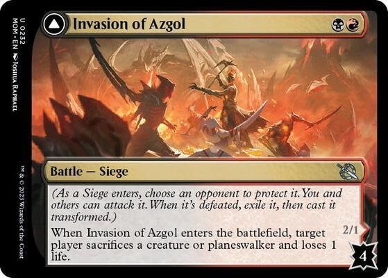 Invasion of Azgol (232) [March of the Machine]