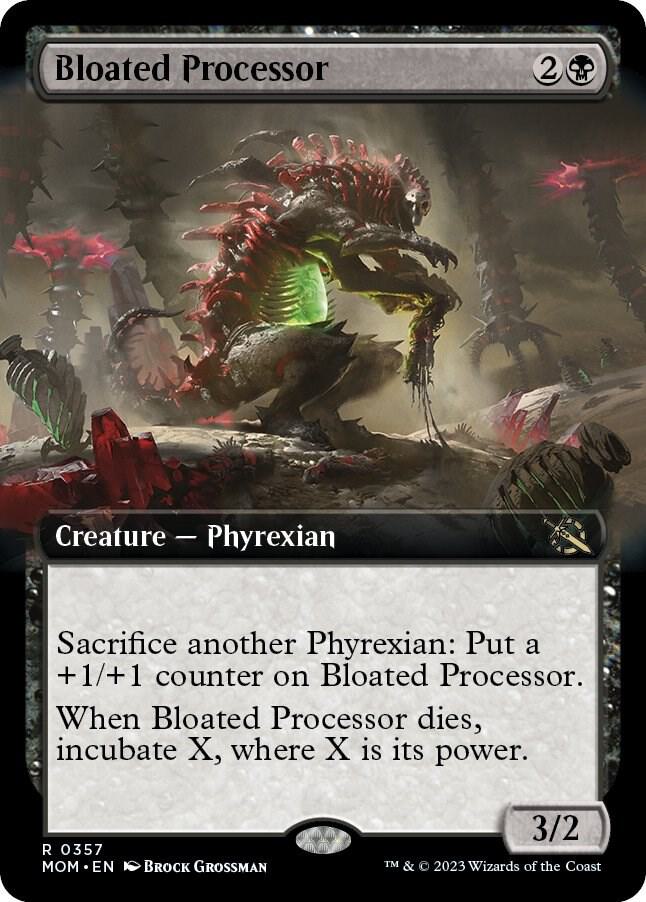 Bloated Processor (Extended Art) (357) [March of the Machine] [Extended Art]
