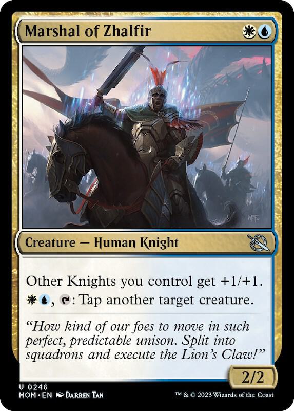 Marshal of Zhalfir (246) [March of the Machine]