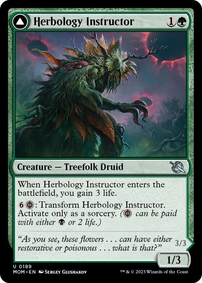 Herbology Instructor (189) [March of the Machine]