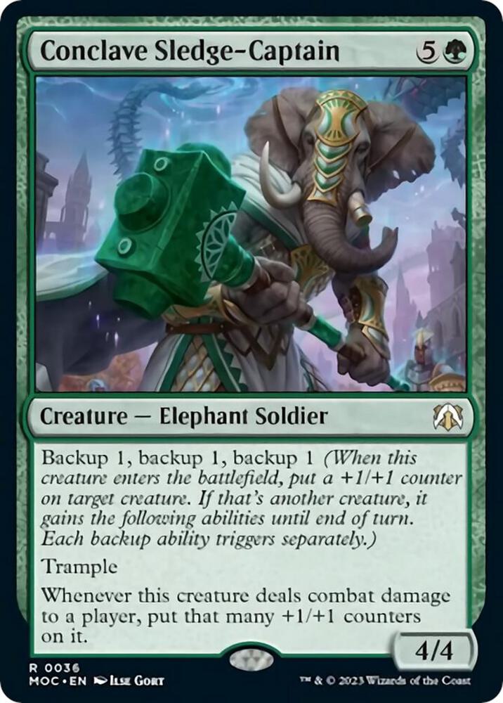 Conclave Sledge-Captain (36) [March of the Machine Commander]