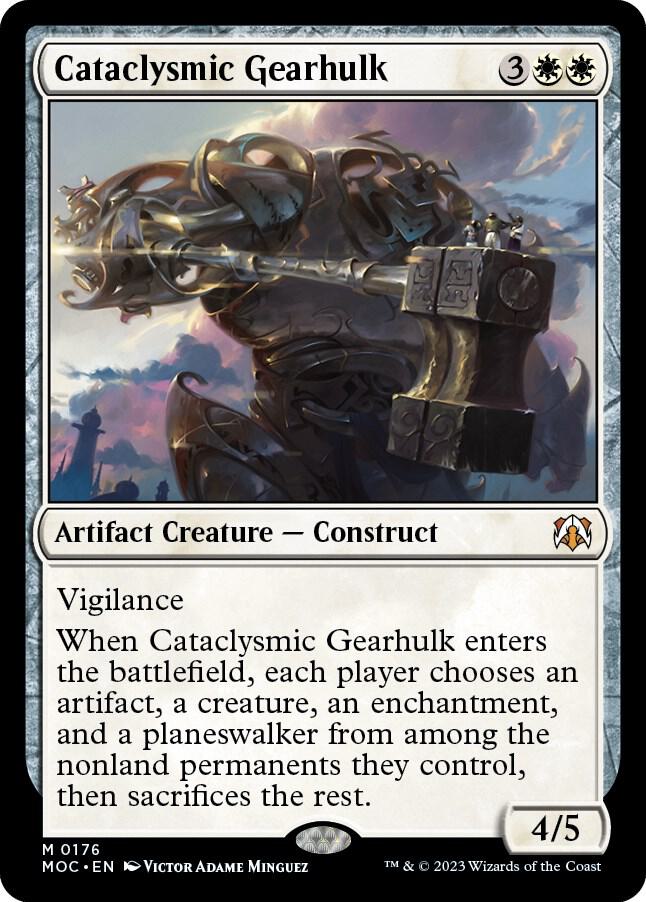Cataclysmic Gearhulk (176) [March of the Machine Commander]