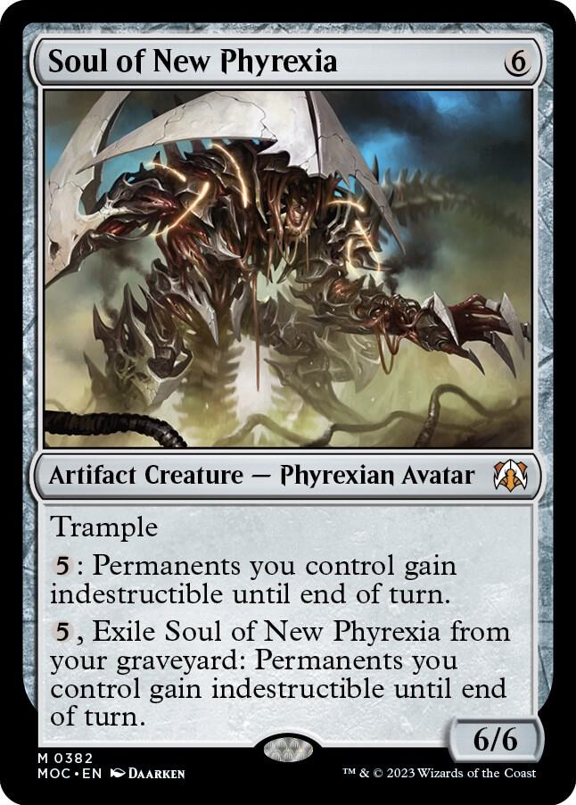Soul of New Phyrexia (382) [March of the Machine Commander]
