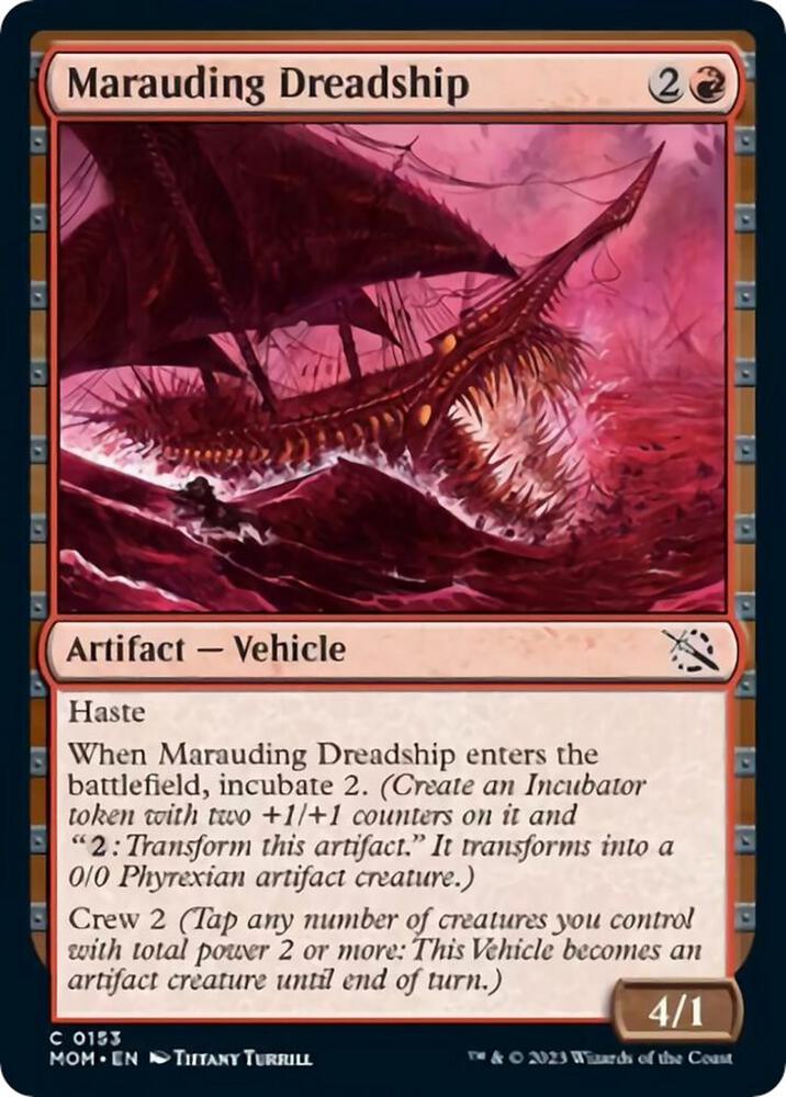 Marauding Dreadship (153) [March of the Machine]