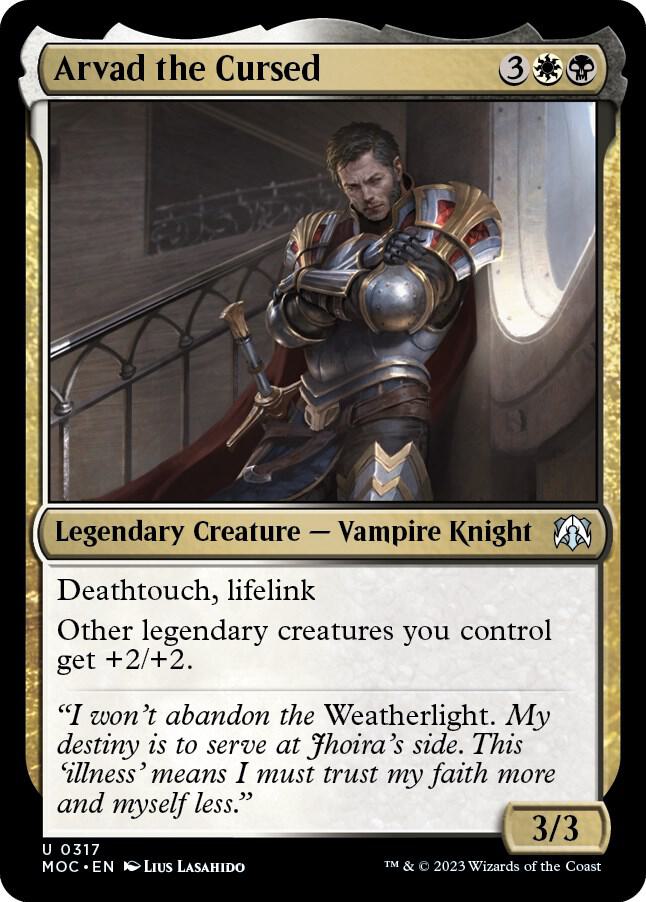 Arvad the Cursed (317) [March of the Machine Commander]