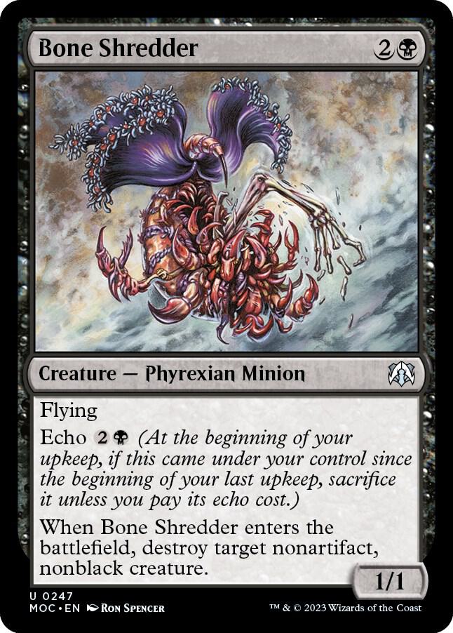 Bone Shredder (247) [March of the Machine Commander]