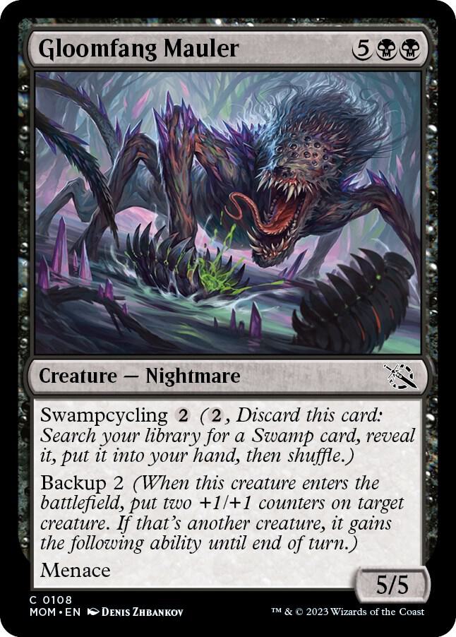 Gloomfang Mauler (108) [March of the Machine]