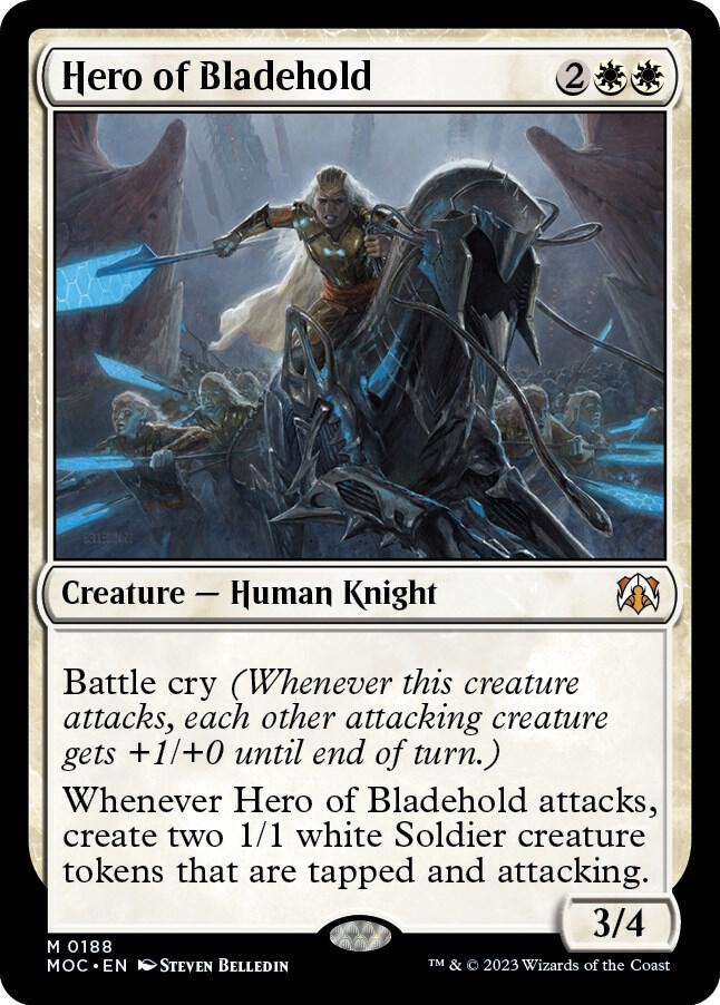 Hero of Bladehold (188) [March of the Machine Commander]