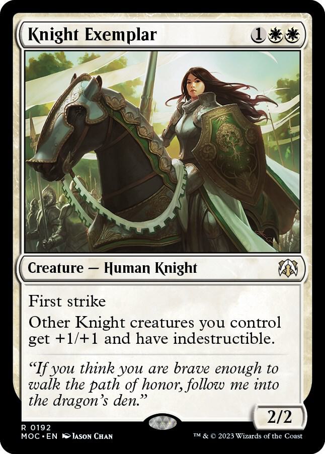 Knight Exemplar (192) [March of the Machine Commander]