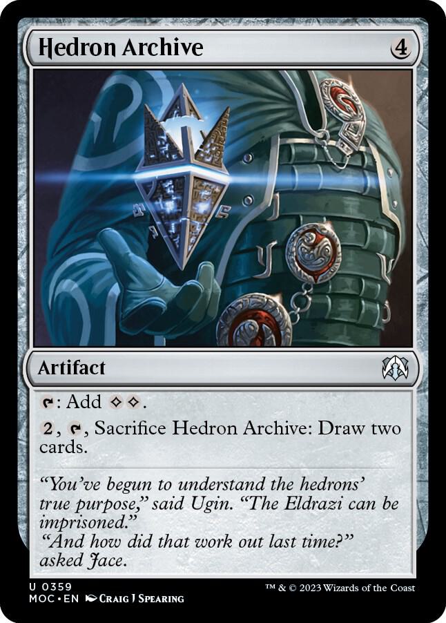 Hedron Archive (359) [March of the Machine Commander]
