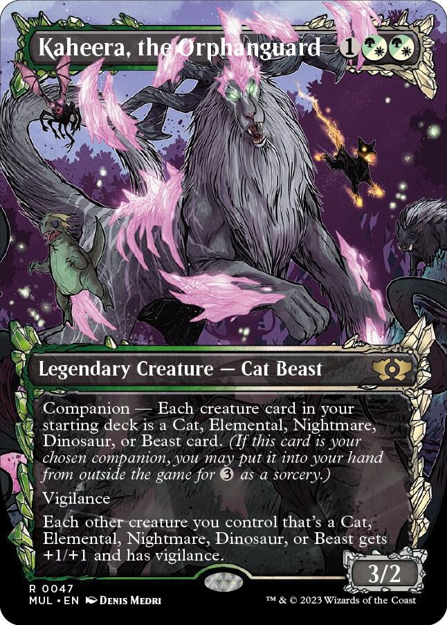 Kaheera, the Orphanguard (47) [Multiverse Legends] [Showcase, Borderless]
