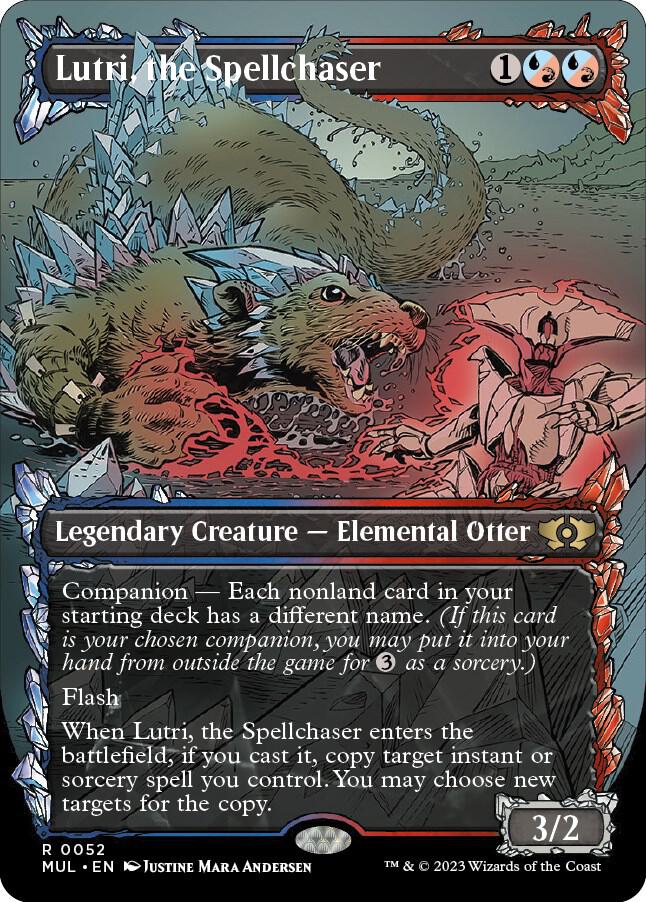 Lutri, the Spellchaser (52) [Multiverse Legends] [Showcase, Borderless]