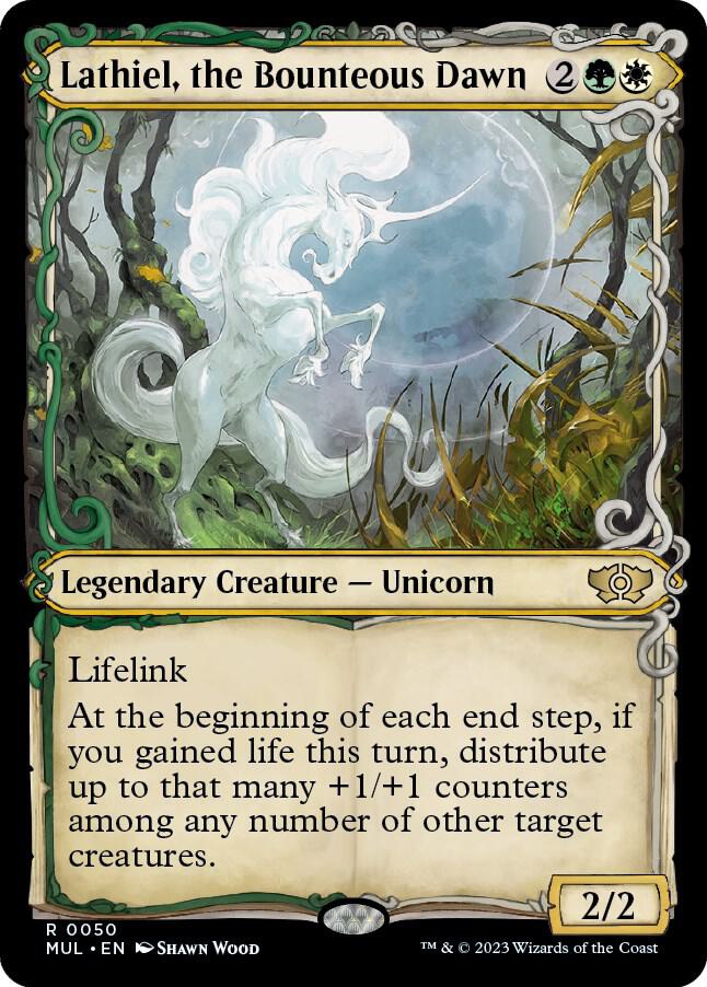 Lathiel, the Bounteous Dawn (50) [Multiverse Legends] [Showcase]