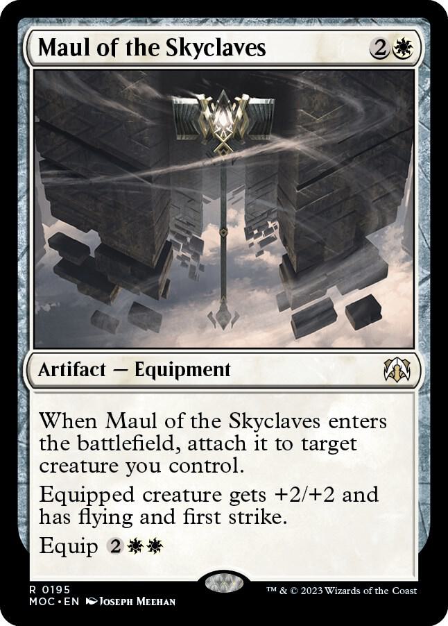 Maul of the Skyclaves (195) [March of the Machine Commander]