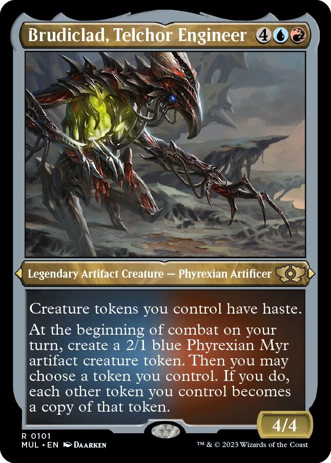 Brudiclad, Telchor Engineer (Foil Etched) (101) [Multiverse Legends]