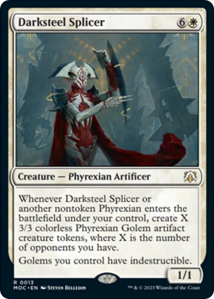 Darksteel Splicer (13) [March of the Machine Commander]