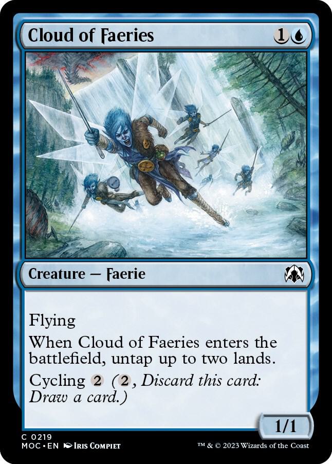 Cloud of Faeries (219) [March of the Machine Commander]