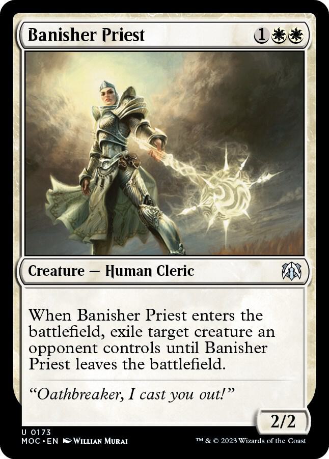 Banisher Priest (173) [March of the Machine Commander]