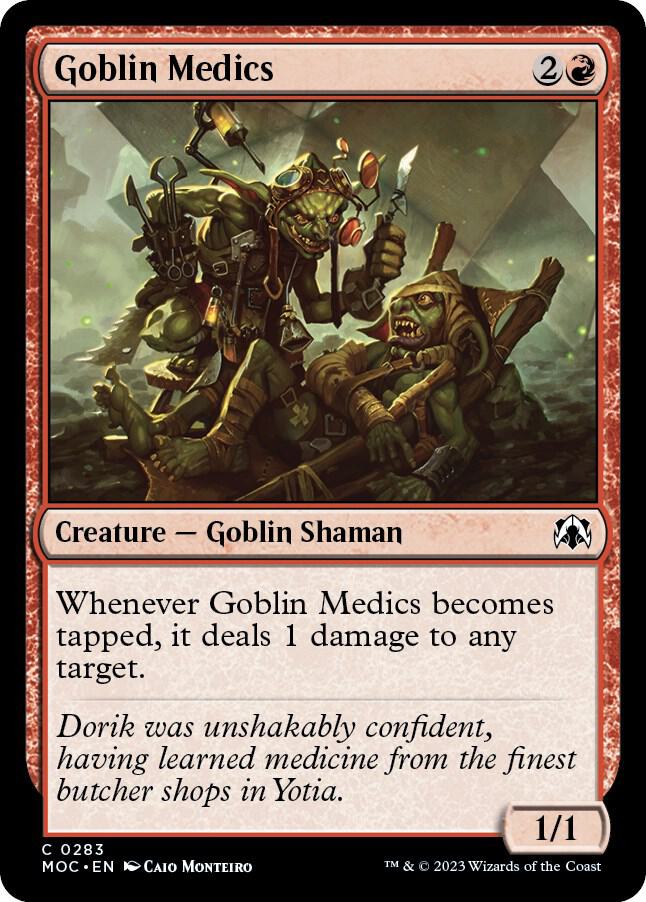Goblin Medics (283) [March of the Machine Commander]