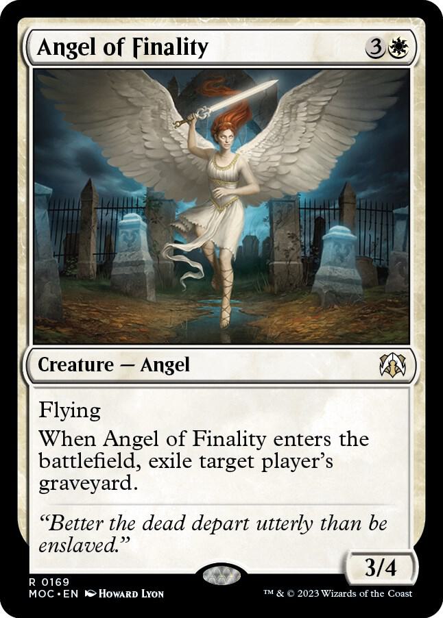 Angel of Finality (169) [March of the Machine Commander]
