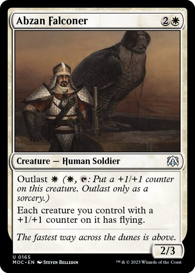 Abzan Falconer (165) [March of the Machine Commander]