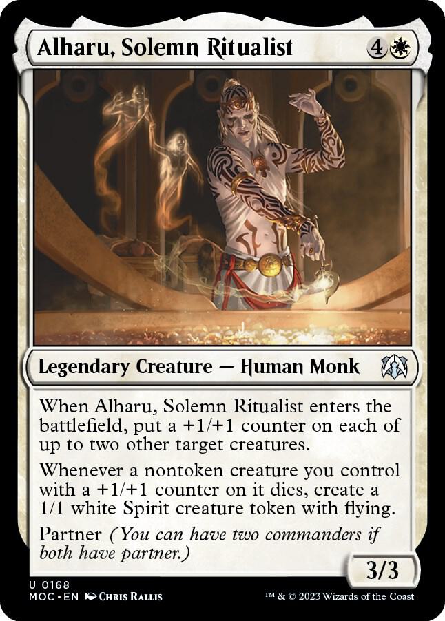 Alharu, Solemn Ritualist (168) [March of the Machine Commander]
