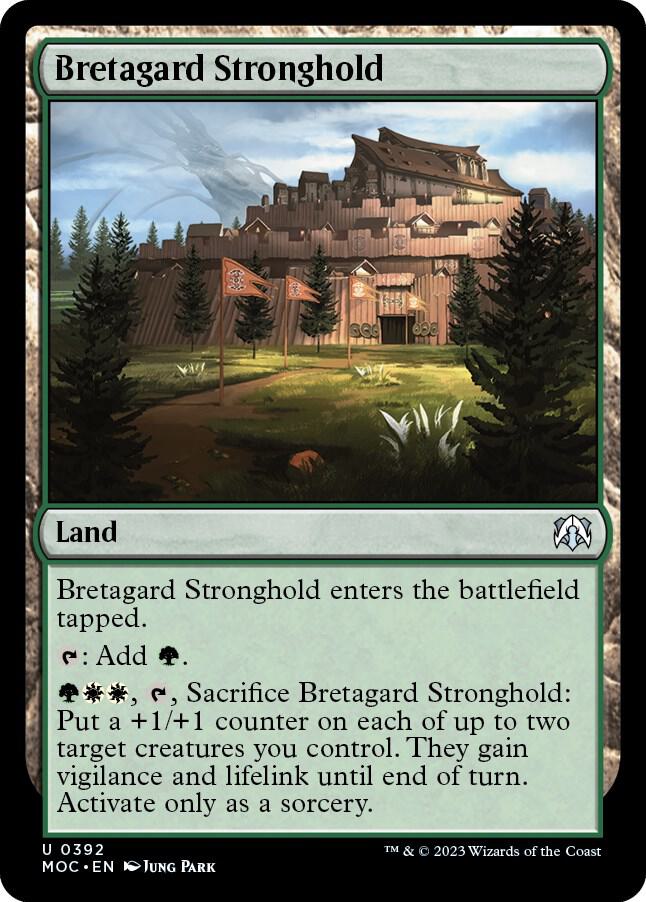 Bretagard Stronghold (392) [March of the Machine Commander]