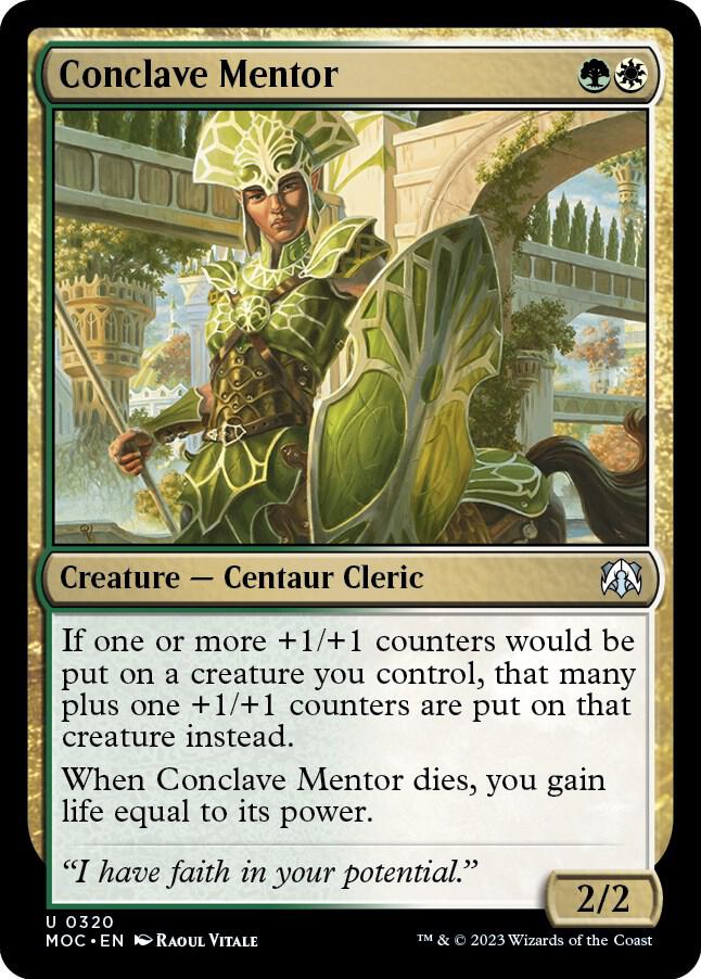 Conclave Mentor (320) [March of the Machine Commander]