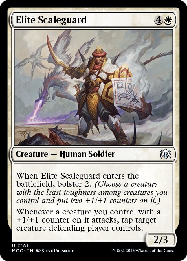 Elite Scaleguard (181) [March of the Machine Commander]