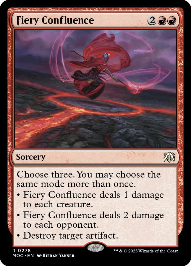 Fiery Confluence (278) [March of the Machine Commander]