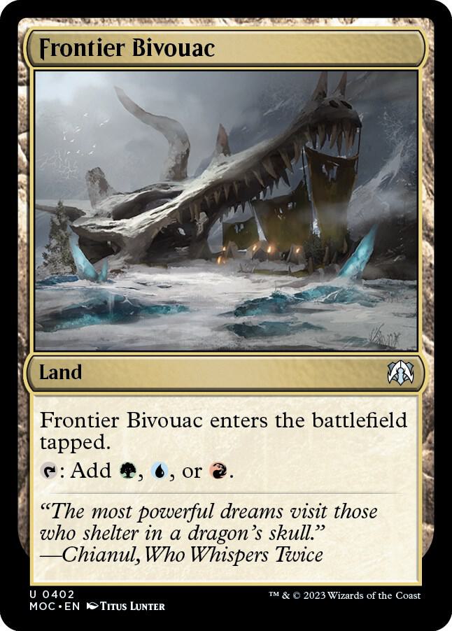 Frontier Bivouac (402) [March of the Machine Commander]
