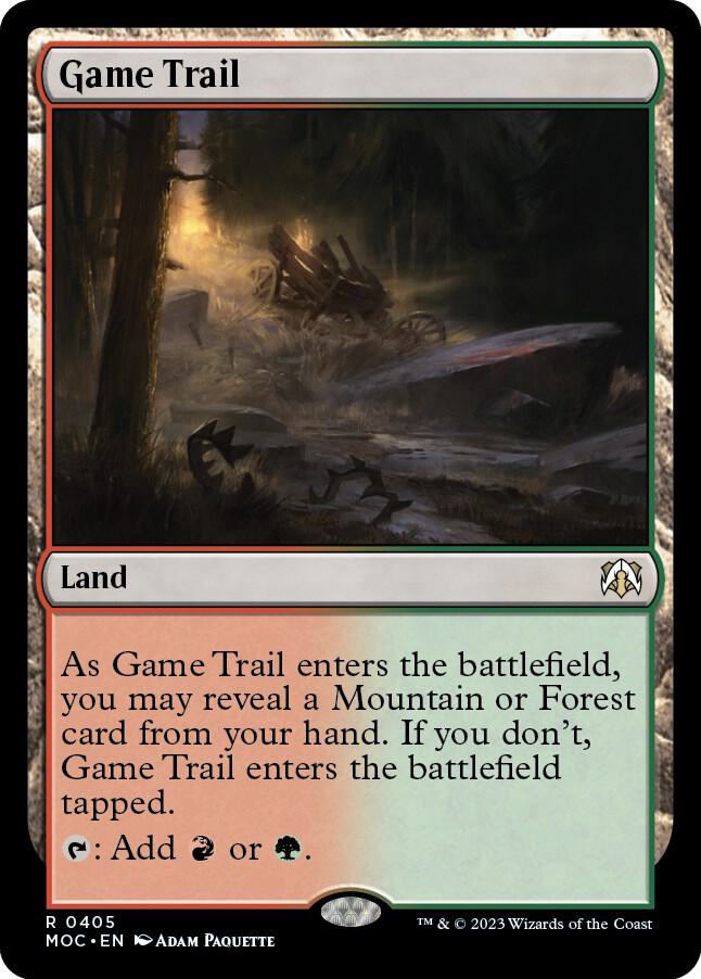 Game Trail (405) [March of the Machine Commander]