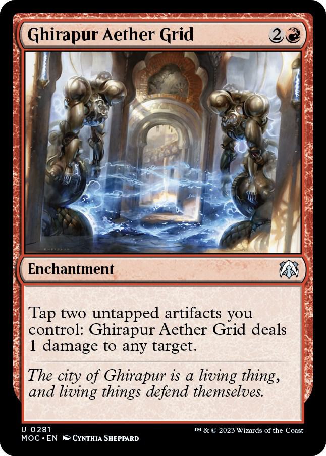 Ghirapur Aether Grid (281) [March of the Machine Commander]