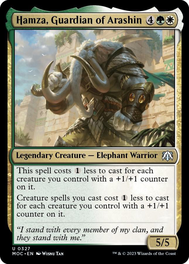 Hamza, Guardian of Arashin (327) [March of the Machine Commander]