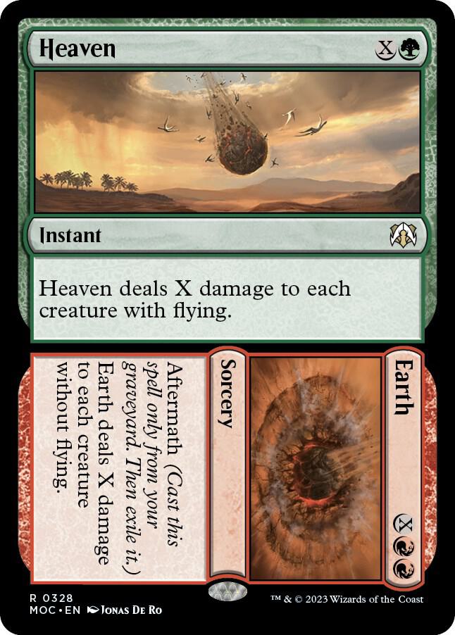 Heaven // Earth (328) [March of the Machine Commander]