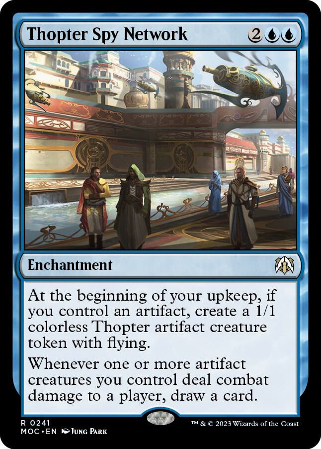 Thopter Spy Network (241) [March of the Machine Commander]