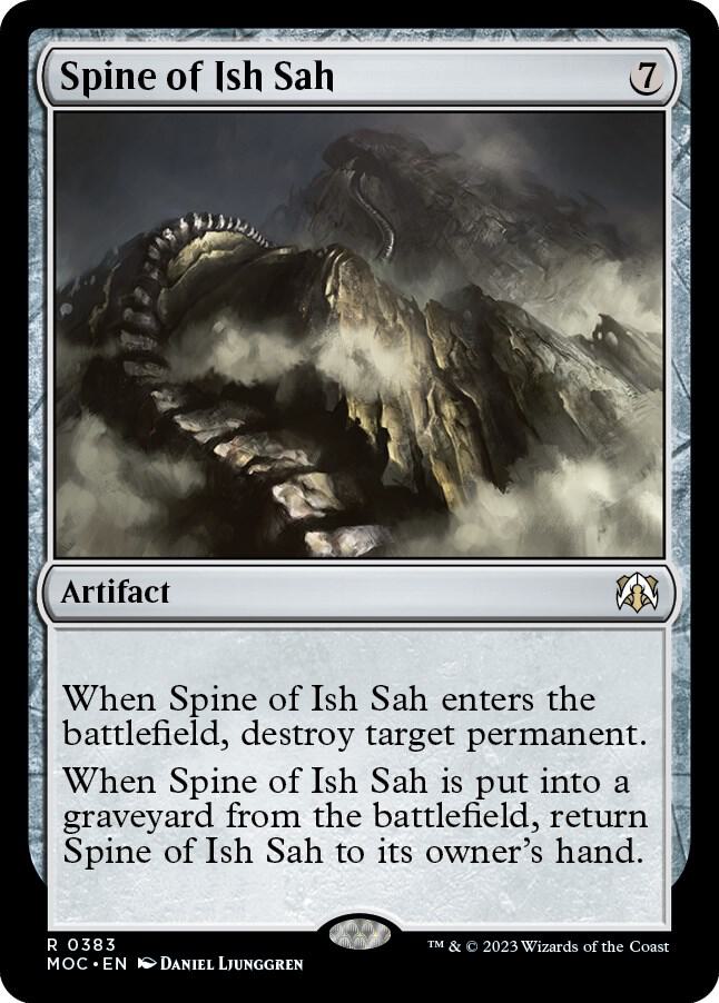 Spine of Ish Sah (383) [March of the Machine Commander]