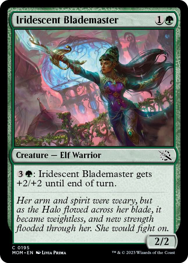 Iridescent Blademaster (195) [March of the Machine]