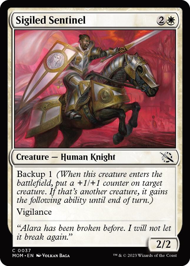 Sigiled Sentinel (37) [March of the Machine]