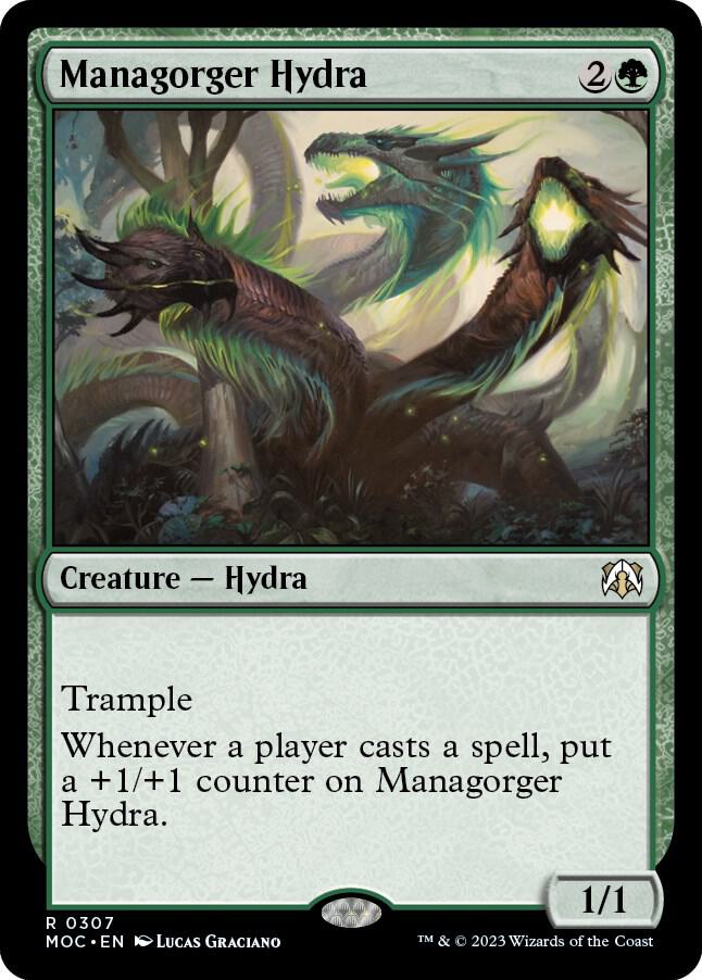 Managorger Hydra (307) [March of the Machine Commander]