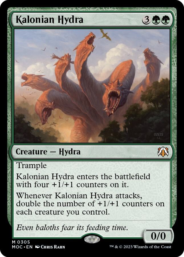 Kalonian Hydra (305) [March of the Machine Commander]
