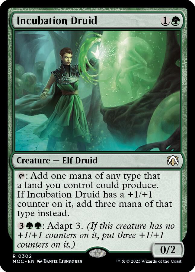 Incubation Druid (302) [March of the Machine Commander]