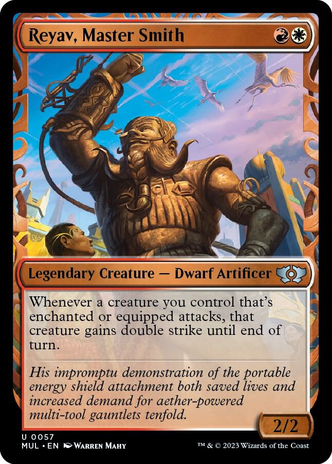 Reyav, Master Smith (57) [Multiverse Legends] [Showcase]