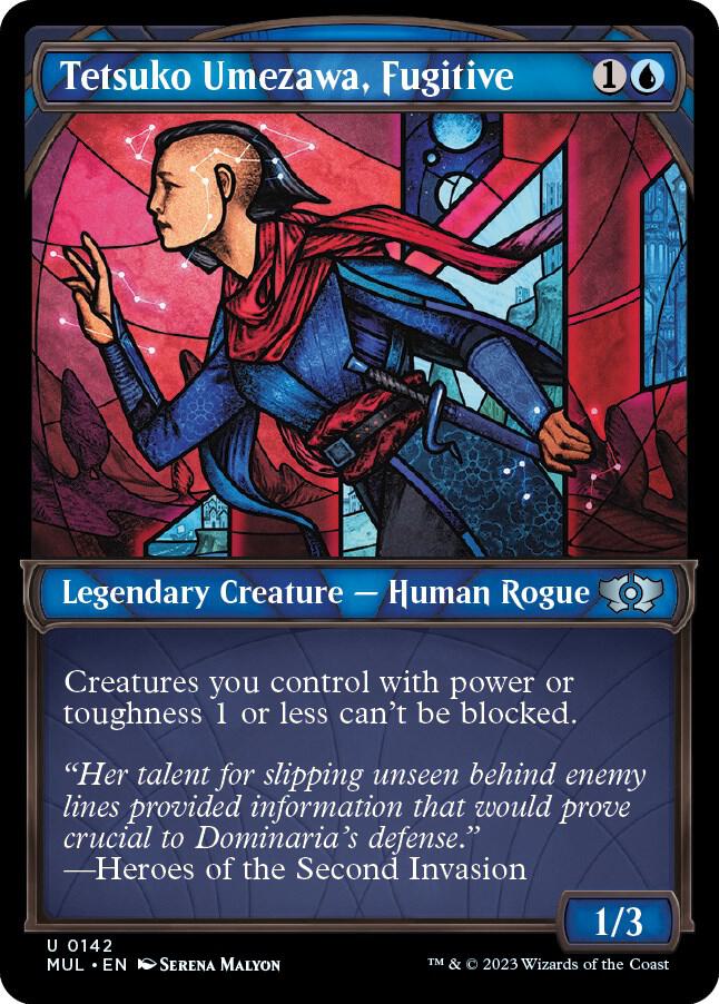 Tetsuko Umezawa, Fugitive (Halo Foil) (142) [Multiverse Legends] [Showcase]