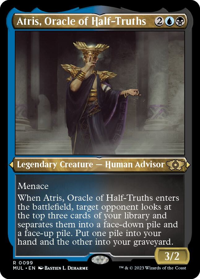 Atris, Oracle of Half-Truths (Foil Etched) (99) [Multiverse Legends]