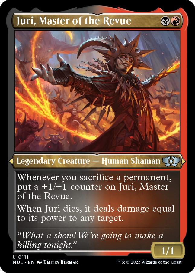 Juri, Master of the Revue (Foil Etched) (111) [Multiverse Legends]