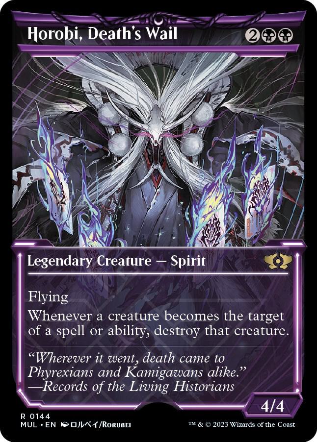 Horobi, Death's Wail (Halo Foil) (144) [Multiverse Legends] [Showcase]